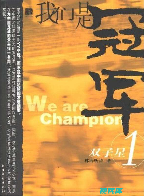 足球小说排行榜前十名（10本精彩的足球竞技小说推荐）