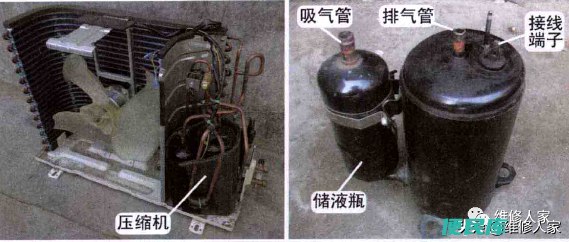 空调压缩机工作原理介绍（压缩机线圈引线功能辨别方法）