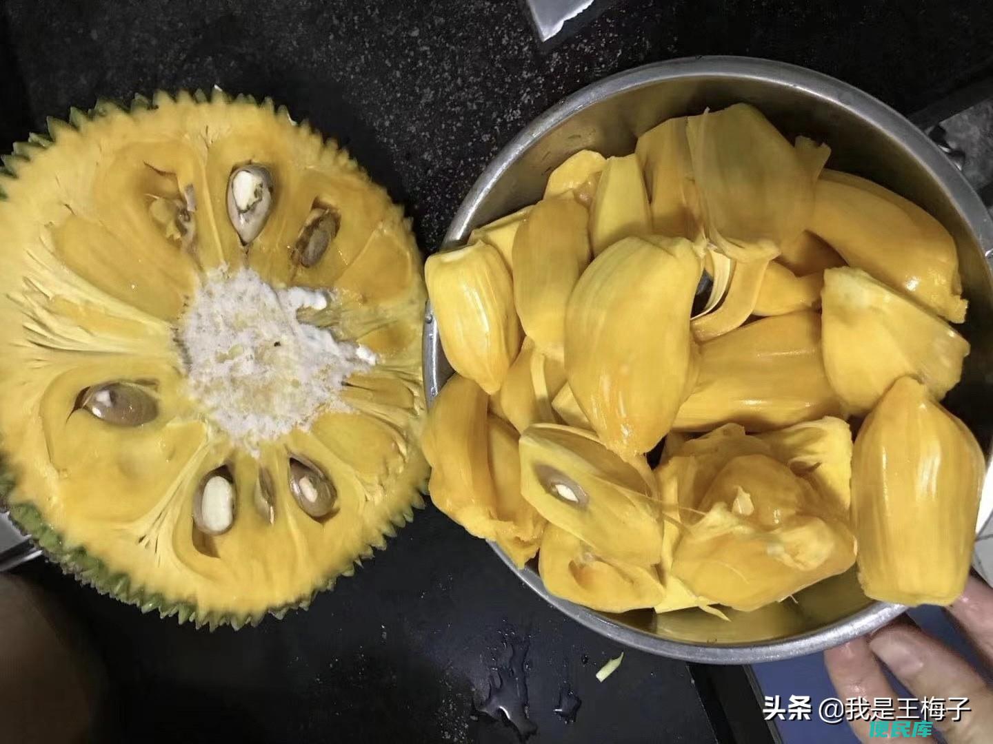 怎么开菠萝蜜不粘刀不粘手（菠萝蜜的正确打开方式）