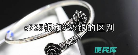 S925银和925银的区别（了解S925银饰和普通925银的不同）