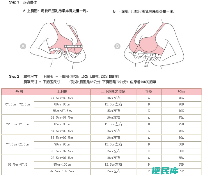 女性怎么测量罩杯大小（测胸围的正确方法是怎样的）