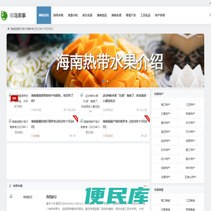 海南特产