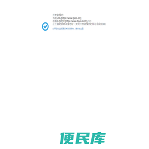 开发者模式：当前URL[https://www.tjseo.cn/]与其本身地址[https://www.bova.tech/]不符正在自动跳转本身地址（关闭开发者模式时即可自动跳转）
