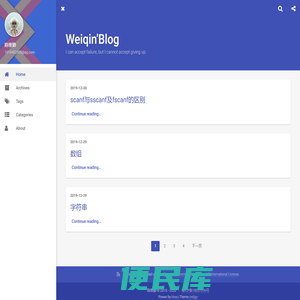 Weiqin'Blog