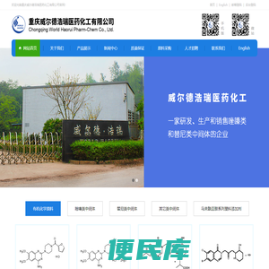 重庆威尔德浩瑞医药化工有限公司