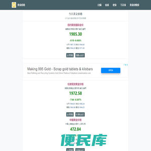 黄金价格