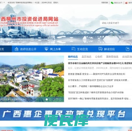 广西柳州市投资促进局网站