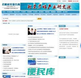 君略研究报告网
