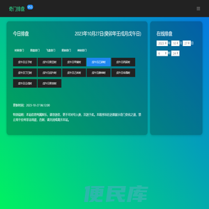 奇门排盘