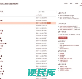 南阳理工学院开源镜像站