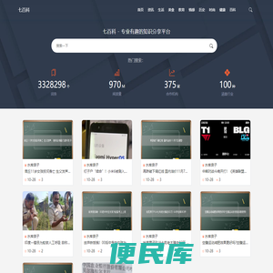 趣味百科知识分享网站！