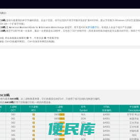 ASCII码