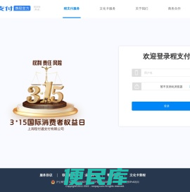 程支付