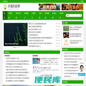 孙德药材网