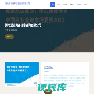 商务信息咨询