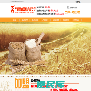 - 安徽双全面粉有限公司