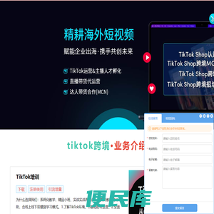 TikTok海外抖音一站式服务商