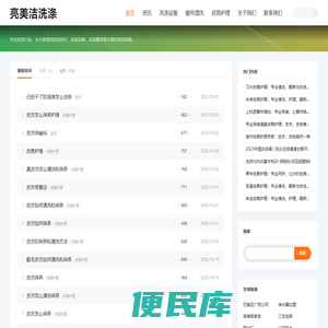 亮美洁洗涤