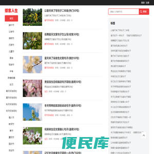 散文句子