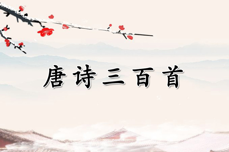 唐诗三百首全集完整版古诗大全(313首)