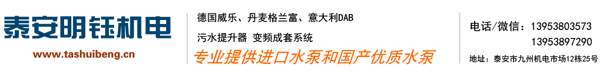 泰安威乐水泵