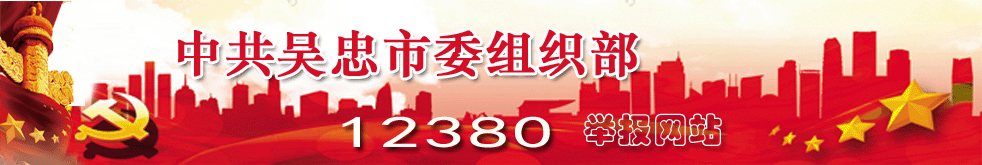 中共吴忠市委组织部“12380”举报网站